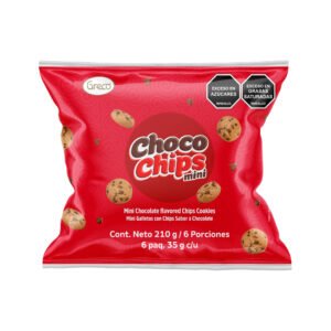 Galletas Choco Chips mini Greco
