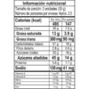 Chocolates Garoto 82g tabla nutricional