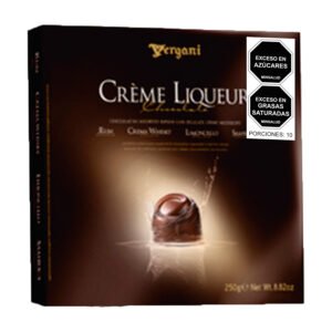 Chocolates vergani licor