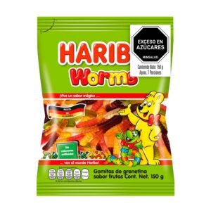 Gomas Haribo worms 150g