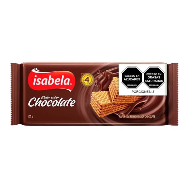 Galleta wafer chocolate isabela