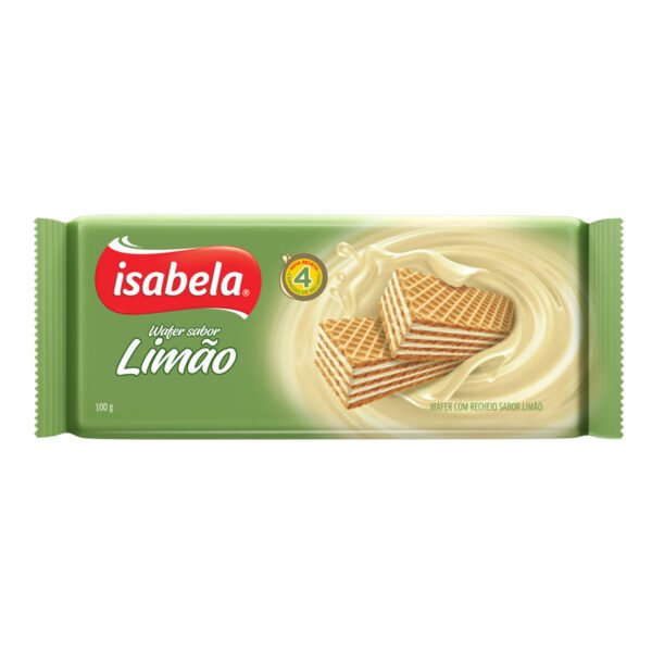 Isabela wafer limón