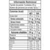 Galletas Endulza tu Navidad tabla nutricional