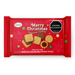 Galletas Merry Christmas greco 180g