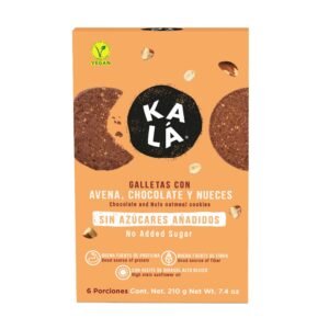 Galletas Kalá avena, chocolate y nueces 210gr