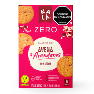 Galletas kalá zero avena y arándanos 216 frontal