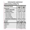 Galletas Kalá avena y arándanos tabla nutricional