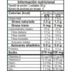 Galletas Kalá avena, quinua y nueces 216gr tabla nutricional
