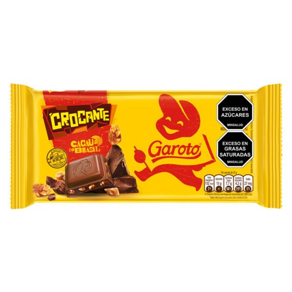 Chocolate Garoto tableta crocante