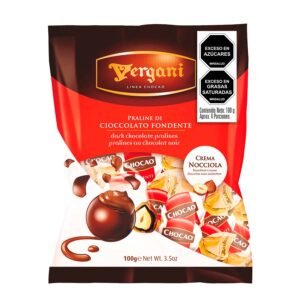 Chocolates Vergani Chocao amargo avellanas