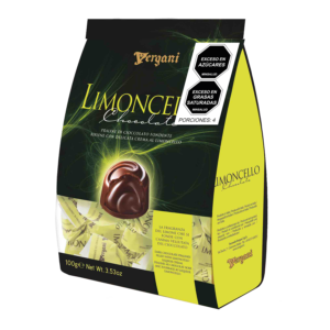 Chocolates Vergani limoncello 100g