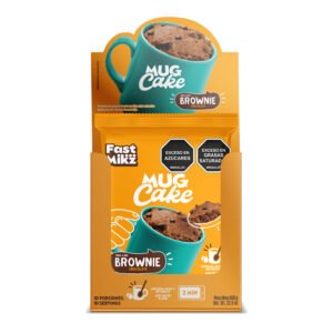 Premezclas mug cake brownie display