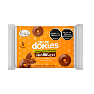 Galletas Greco Choco Dokies x6 168g